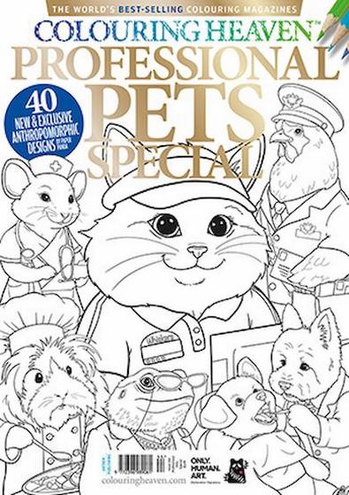 Colouring Heaven (UK) magazine cover