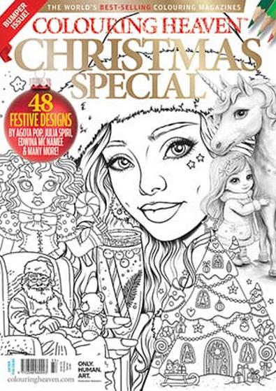 Colouring Heaven (UK) magazine cover