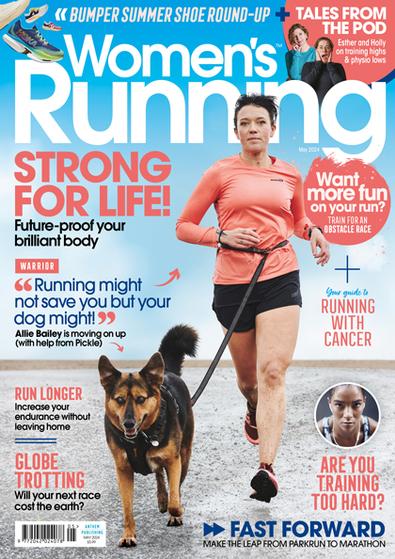 Women's Running (UK) magazine cover