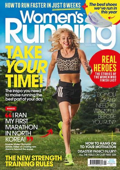 Women's Running (UK) magazine cover