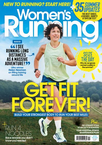Women's Running (UK) magazine cover