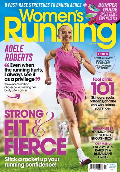 Women's Running (UK) magazine cover