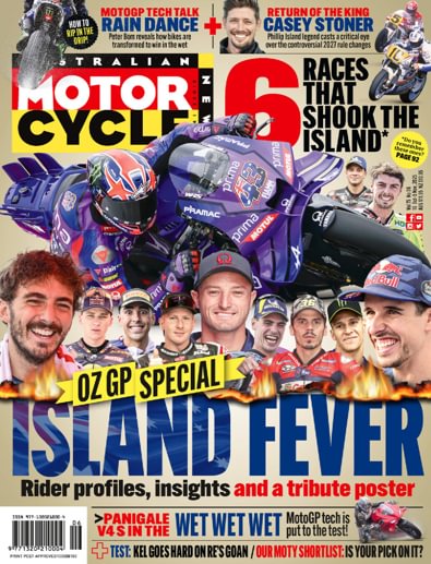 Australian Motorcycle News magazine cover