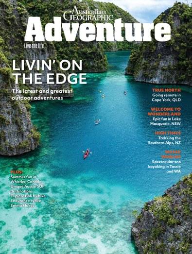 Australian Geographic magazine cover