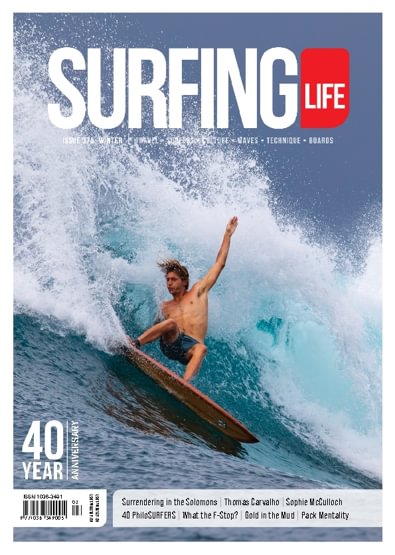 SURFING LIFE magazine cover