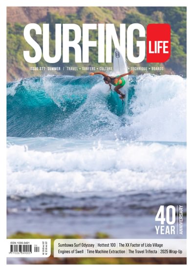 SURFING LIFE magazine cover