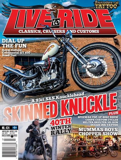 Live To Ride magazine cover