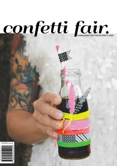 Confetti Fair Magazine 2013 cover