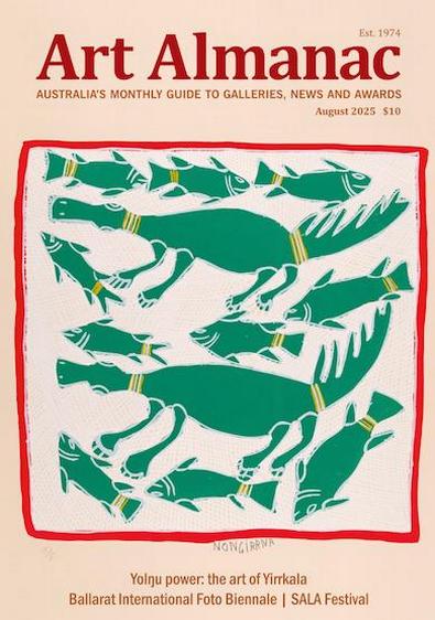 Art Almanac magazine cover