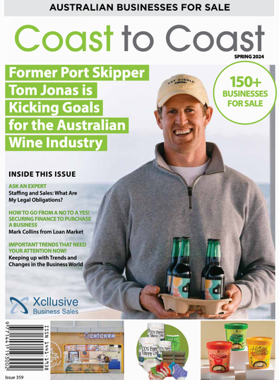 Coast to Coast Business Sales magazine cover