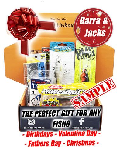 Tackle Club Barra and Jacks Fishing Box cover