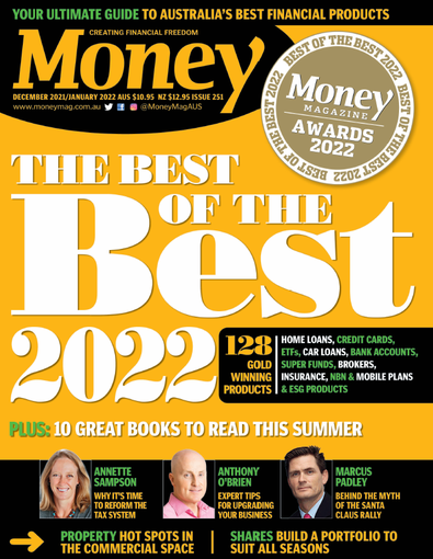 Money magazine: Best of the Best edition 2022 cover