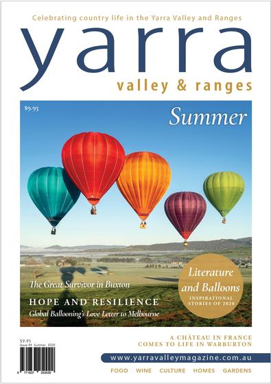 Yarra Valley and Ranges Country Life magazine cover