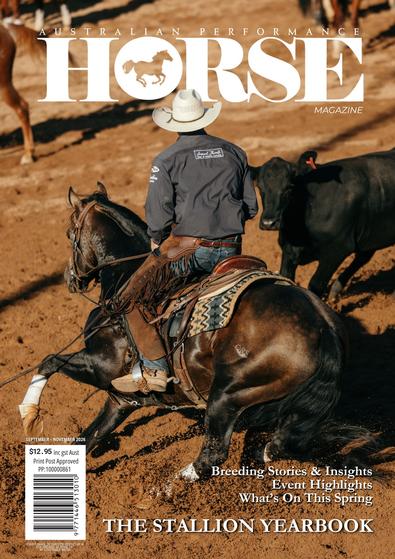 Australian Performance Horse Magazine cover