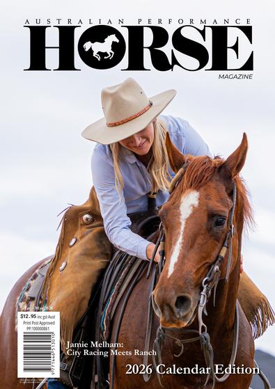 Australian Performance Horse Magazine cover