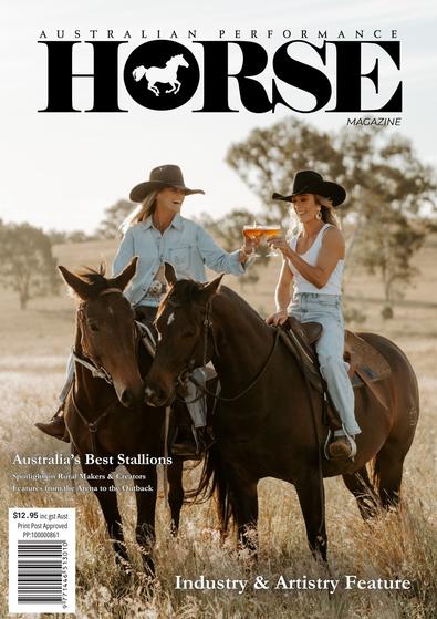 Australian Performance Horse Magazine cover