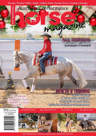 Australian Performance Horse Magazine cover