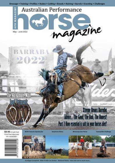Australian Performance Horse Magazine cover