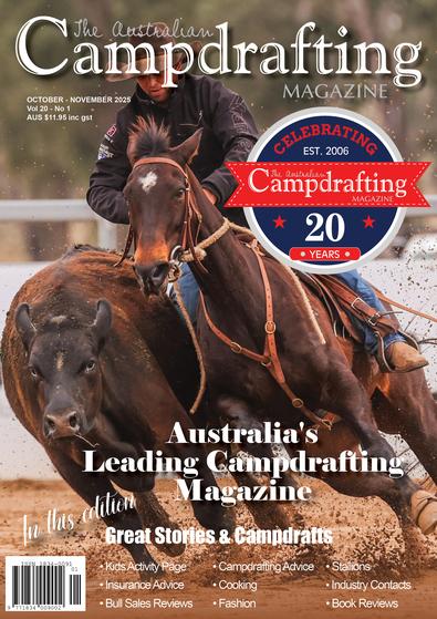 The Australian Campdrafting Magazine cover