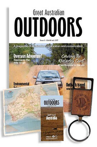 Great Australian Outdoors ultimate adventure pack cover