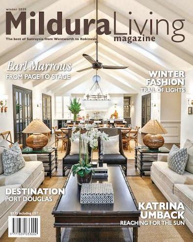 Mildura Living magazine cover