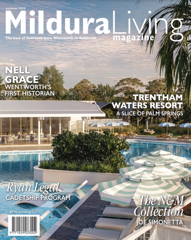 Mildura Living magazine cover