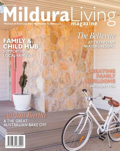 Mildura Living magazine cover