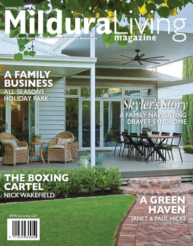 Mildura Living magazine cover