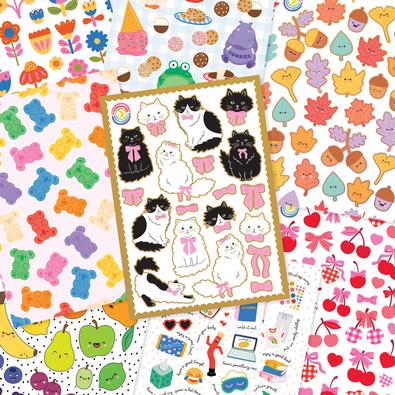 Moonbow Monthly Sticker Club: 8 Pack cover