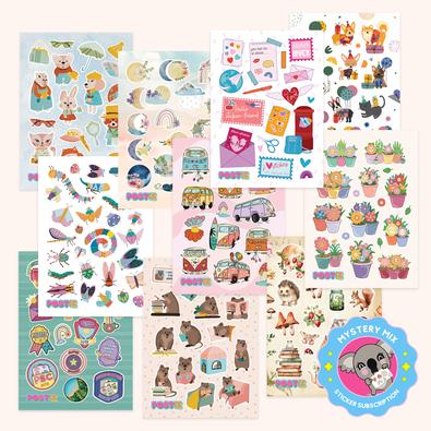 Postix Mystery Mix Sticker cover