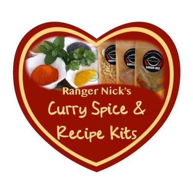 Ranger Nick's Curry Spice & Recipe Kit 2 Flavours cover