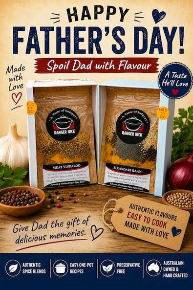 Ranger Nick's Father's Day Curry Kit Gift Box cover