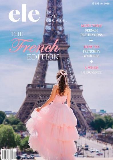 eat.live.escape magazine cover