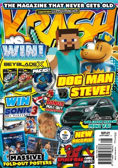 KRASH magazine cover