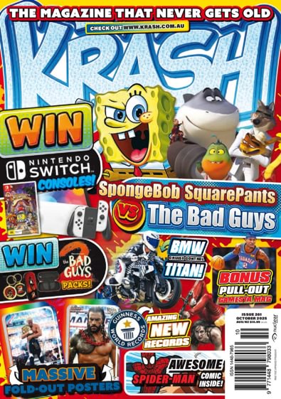 KRASH magazine cover