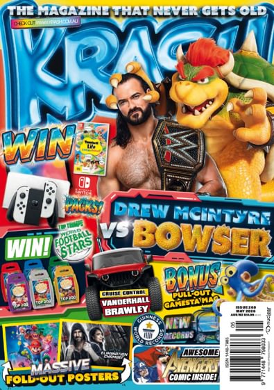 KRASH magazine cover