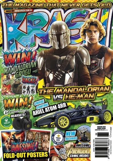 KRASH magazine cover