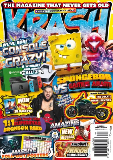 KRASH magazine cover