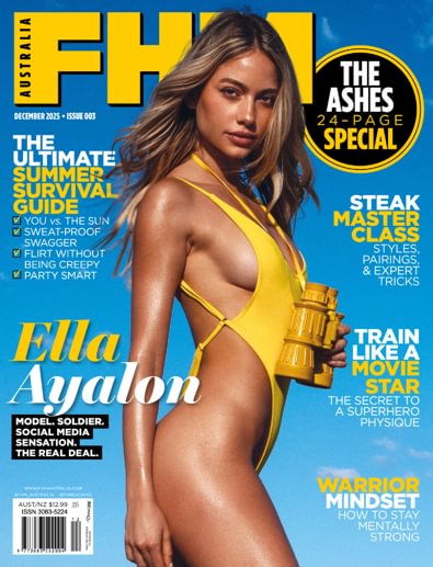 FHM Australia magazine cover