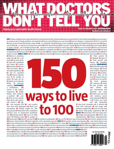 What Doctors Don't Tell You magazine cover