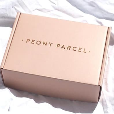 Peony Parcel Beauty Mystery Box cover