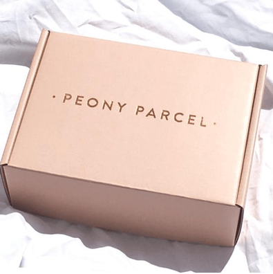 Peony Parcel Mystery Pamper Box cover