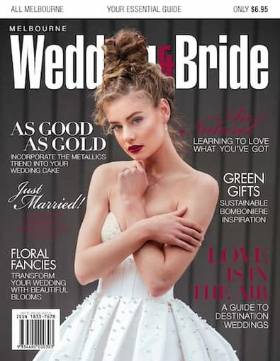 Melbourne Wedding & Bride #30 cover