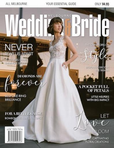 Melbourne Wedding + Bride Magazine #33 cover