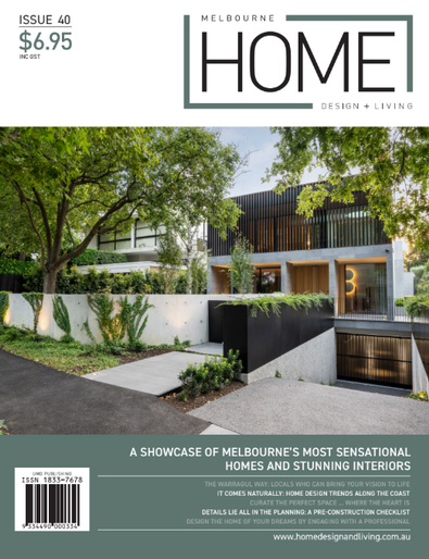 Melbourne Home Design + Living # 40 cover