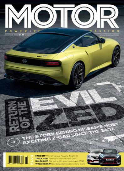 MOTOR magazine cover