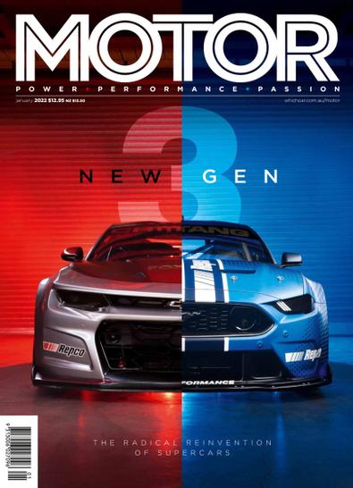 MOTOR magazine cover