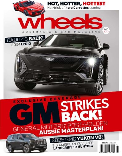 Wheels magazine cover