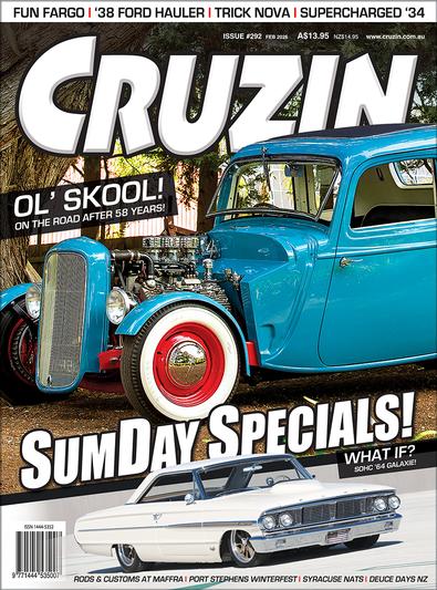Cruzin Magazine cover