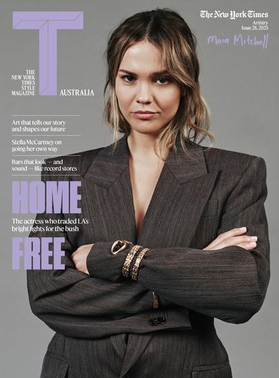 T: The New York Times Style Magazine Australia cover